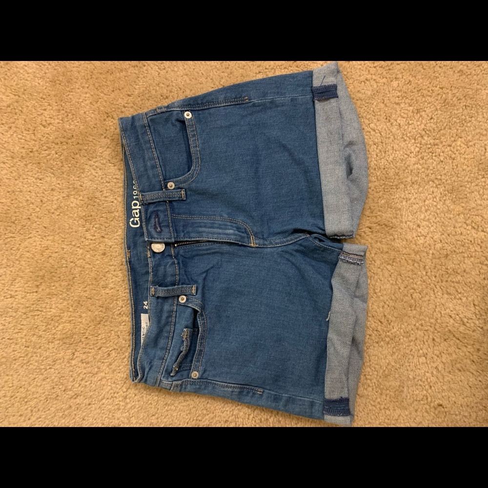 Gap Dark Denim Shorts